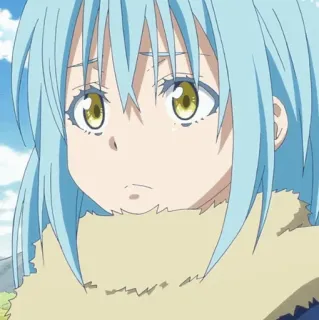 💎 Rimuru Tempest That Time I Got Reincarnated as a Slime Anime, Rimuru, Tempest, Slime, Isekai telegram sticker