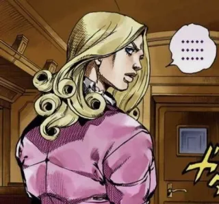 🌟 Funny Valentine JoJo's Bizarre Adventure Anime, Manga, Jojo, Funny Valentine, Personnage, cheveux blonds telegram sticker
