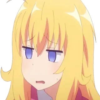 😩 Gabriel White Tenma Gabriel DropOut Anime, Garota, Loira, Gabriel DropOut, Fofa telegram sticker