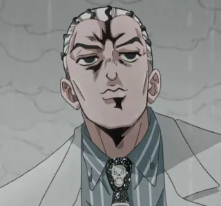 💥 Yoshikage Kira JoJo's Bizarre Adventure Anime, Manga, JoJo's Bizarre Adventure, Yoshikage Kira whatsapp sticker