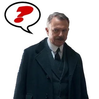 ❓ pergunta, pensando, confusão, homem, incerteza, retrato telegram sticker