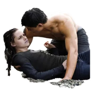 💀 Bella Swan Twilight film, romantis, cinta, remaja, vampir telegram sticker