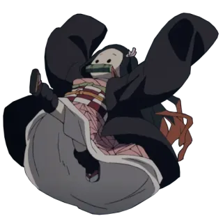 😶 Nezuko Kamado Demon Slayer Anime, Nezuko, Demon Slayer, Kawaii, Chibi telegram sticker