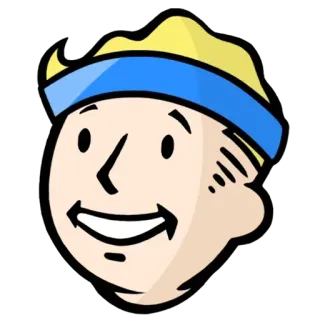 🏃‍♀️ Vault Boy Fallout Fallout, Vault Boy, Videospiel telegram sticker