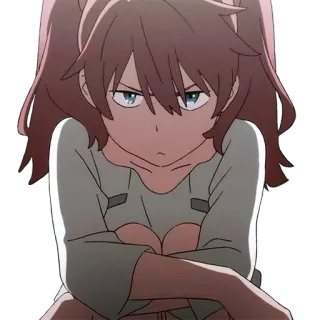 😠 anime, girl, angry, cartoon, character telegram sticker