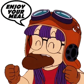 🍝 ENJOY YOUR MEAL comida, aproveitar, refeição, anime telegram sticker