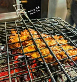 🤩 鶏肉, 食べ物, グリル, 料理, 肉, バーベキュー telegram sticker