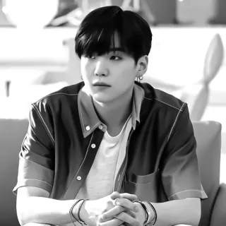 🍪 Suga BTS, K-pop, Min Yoongi, muzyk, idol telegram sticker