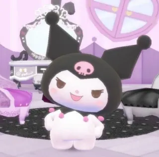 😎 Kuromi kuromi, anime, kawaii, fofo, sanrio whatsapp sticker
