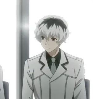 🥀 Haise Sasaki Tokyo Ghoul Anime, Karakter, Haise Sasaki, Tokyo Ghoul telegram sticker