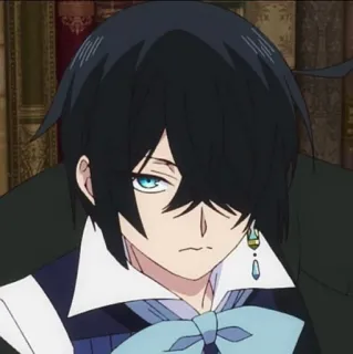 💎 Anime, Manga, Portrait, Homme, Personnage telegram sticker