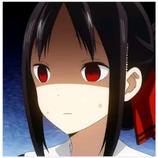 🇭🇺 Kaguya Shinomiya Kaguya-sama: Love Is War 动漫, 漫画, 辉夜大小姐想让我告白, 恋爱战争, 四宫辉夜, 贴纸 telegram sticker
