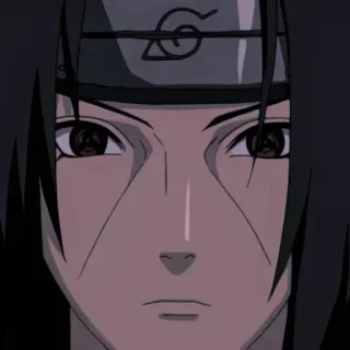 🎴 Itachi Naruto Anime, Ninja, Manga, Uchiha, Sharingan telegram sticker