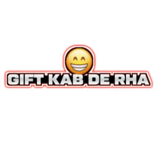 😁 GIFT KAB DE RHA beleidigend, humor, emoji telegram sticker