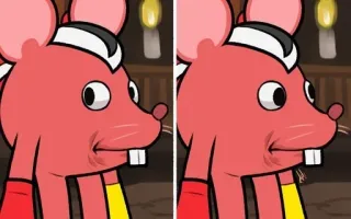 👀 kartun, tikus, karakter, hewan, ilustrasi telegram sticker