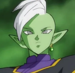 🧐 Zamasu Dragon Ball Anime, Dragon Ball, Zamasu, Penjahat, Karakter, Fusion, Saiyan telegram sticker