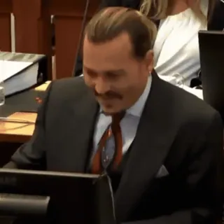 😂 Johnny Depp Джонни Депп, актер, знаменитость whatsapp sticker