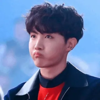🐚 J-Hope J-Hope, BTS, K-pop, Cantante, Celebrità, Musica telegram sticker
