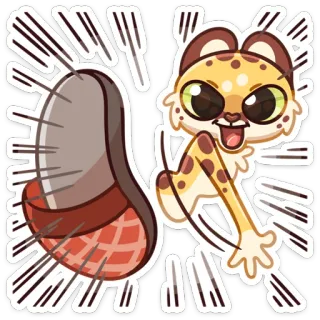 😤 gato, dibujos animados, animal, pegatina, ilustración telegram sticker