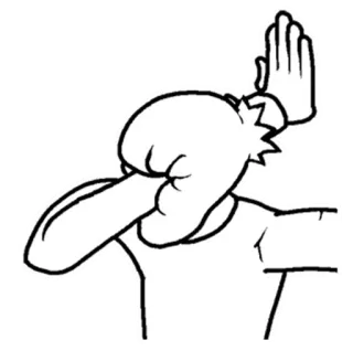 ® Dab, Gesto, Desenho animado, Pose telegram sticker