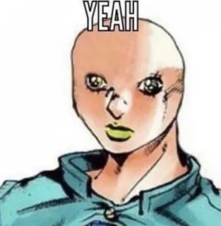 🙂 YEAH Meme, lustig, Internet, ja, Figur, komisch, seltsam telegram sticker