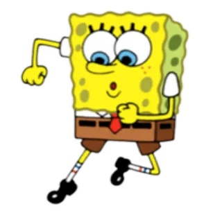 🕺 SpongeBob SquarePants SpongeBob, hoạt hình, Nickelodeon, vui nhộn, nhân vật telegram sticker