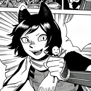 😸 Izutsumi Dungeon Meshi telegram sticker