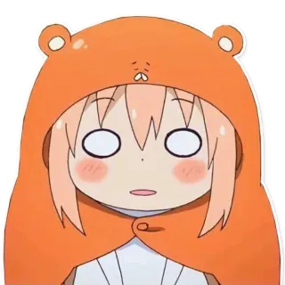 😨 Umaru Doma Himouto! Umaru-chan Аниме, Умару, Химоуто, Мультфильм, Милый, Девушка telegram sticker
