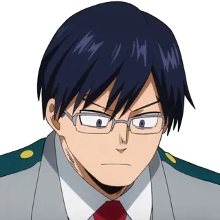😦 Tenya Iida My Hero Academia anime, my hero academia, iida, tenya iida telegram sticker
