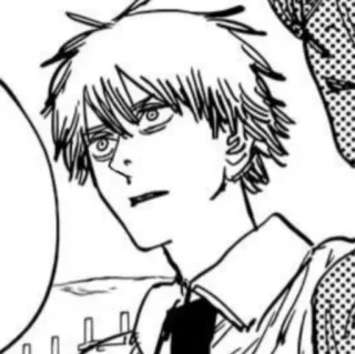 ⛓ Denji Chainsaw Man Anime, Manga, Chainsaw Man, Denji whatsapp sticker