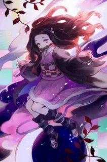 😌 Nezuko Kamado Demon Slayer Anime, Demonio, Chica, Linda, Nezuko, Kamado telegram sticker