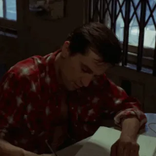➰ Travis Bickle Taxi Driver film, taxi, chauffeur, Robert De Niro, schrijven whatsapp sticker