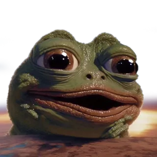 ☺️ frog, animal, amphibian, cute, toad telegram sticker