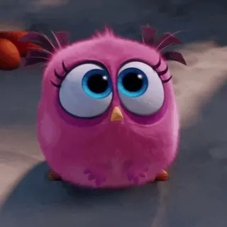 😭 Stella Angry Birds Мультфильм, Птица, Розовый, Стелла, Angry Birds, Персонаж telegram sticker