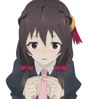 😣 Megumin Konosuba Anime, Mignon, Konosuba, Megumin, Kawaii whatsapp sticker