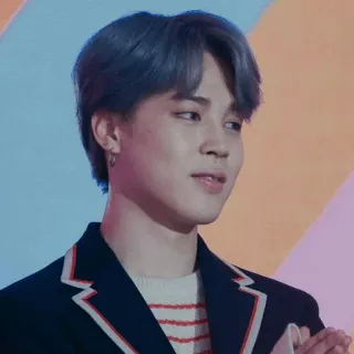 🗞 Jimin K-pop, cantor, Jimin, BTS, ídolo, celebridade, música whatsapp sticker