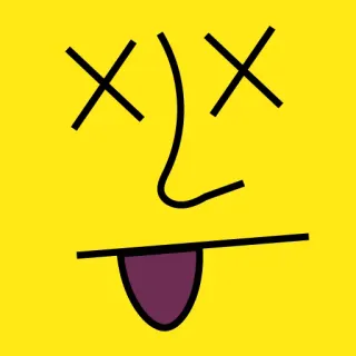 Yellow telegram stickers