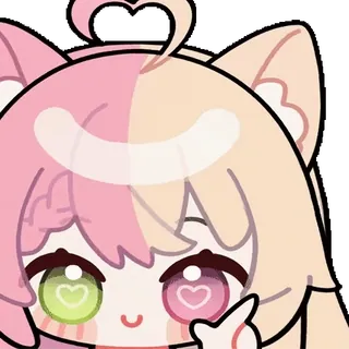 😉 Milky Queen Virtual YouTuber telegram sticker