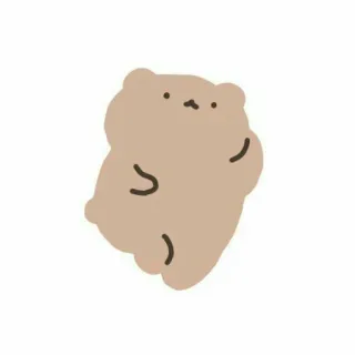 🏷 orso, carino, animale, cartone animato, adesivo telegram sticker