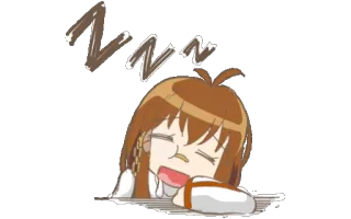 😴 ZZZ dormir, sommeil, zzz, fatigué, sieste, dessin animé, animé telegram sticker