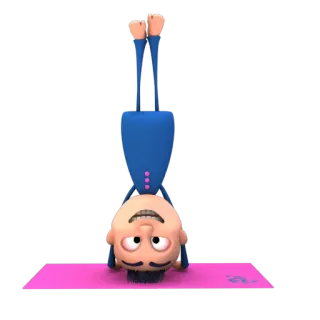 🙃 Gru Despicable Me Yoga, Poireau, Fitness, Dessin animé, Gru, Moi, moche et méchant whatsapp sticker