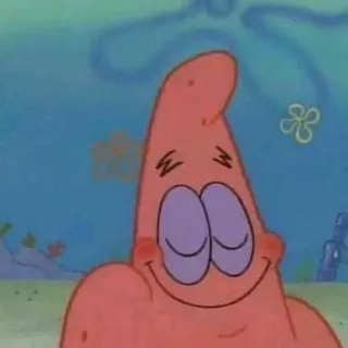 🍨 Patrick Star Spongebob Squarepants Cartone animato, Patrick, Stella, Spongebob, Felice, Sorridendo telegram sticker
