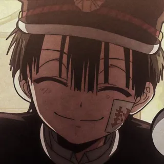 🏮 Hanako-kun Toilet-Bound Hanako-kun Anime, Personaje, Sonrisa, Hanako-kun, Hanako-kun, el fantasma del baño telegram sticker