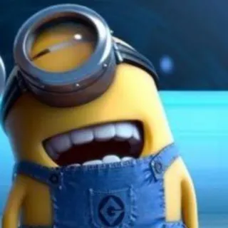 😹 Minion minion, cartoon, animated, funny, despicable me telegram sticker