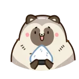 Тануки Тю @TgSticker whatsapp stickers