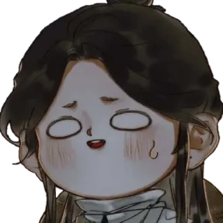 😊 การ์ตูน, จิบิ, อนิเมะ, เศร้า, น้ำตา, น่ารัก telegram sticker