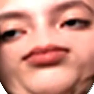 😐 faccia, persona, primo piano, ritratto, meme, divertente telegram sticker