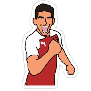 👟 sports, soccer, football, celebration, athlete telegram sticker
