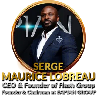 😏 SERGE
MAURICE LOBREAU
CEO & Founder of Flash Group
Founder & Chairman at SAPIAN GROUP affari, CEO, fondatore, dirigente, leadership, imprenditore, uomo telegram sticker