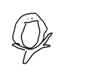 😄 Gekritzel, Blob, Abstrakt, Zeichnung, Lustig, Cartoon, Einfach whatsapp sticker